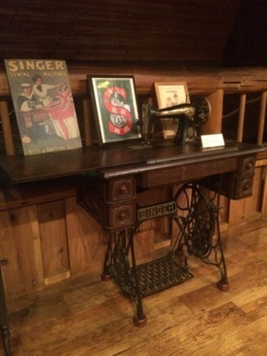 人気の網脚 シンガーミシン