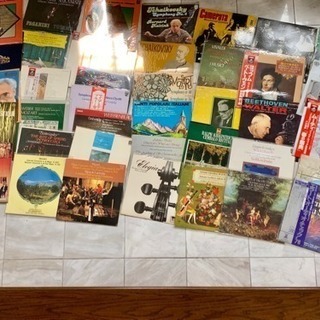 クラッシック LPレコード 46枚セット 小さめのレコード 11...