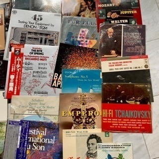 クラッシック LPレコード 46枚セット 小さめのレコード 11枚セット の画像