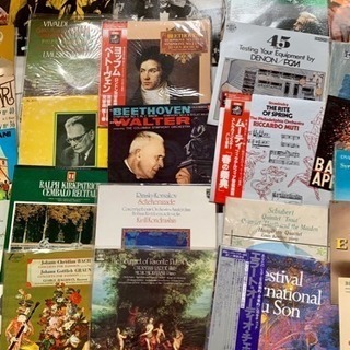 クラッシック LPレコード 46枚セット 小さめのレコード 11枚セット の画像