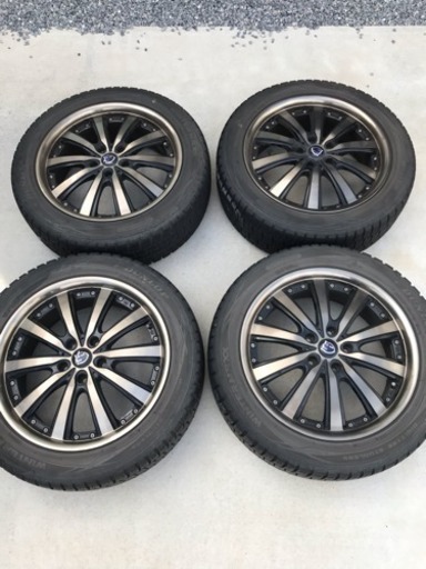 エスティマに装着していたアルミホイールです。