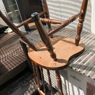 【中古】ダイニングテーブル 椅子セットの画像