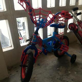 スパイダーマン 自転車の中古が安い！激安で譲ります・無料で