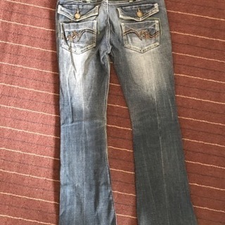 フレアウォッシュオーバーダイGパン☆ジーンズズボン☆パンツ☆メン...