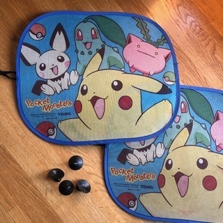 ポケットモンスター　車バイザー　日よけ