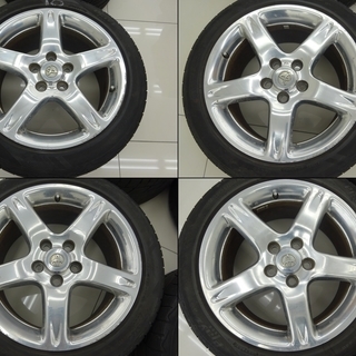00018 トヨタ アリスト JZS160 純正17インチアルミホイール ４本の画像