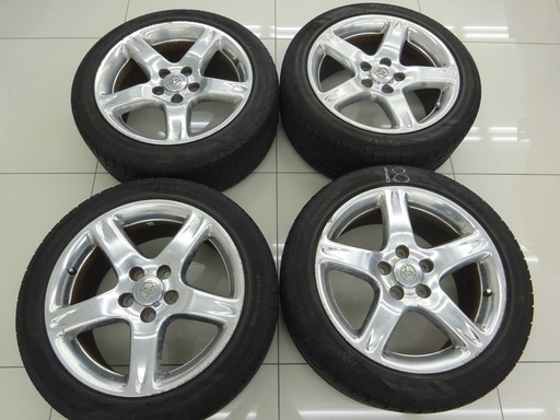 00018 トヨタ アリスト JZS160 純正17インチアルミホイール ４本