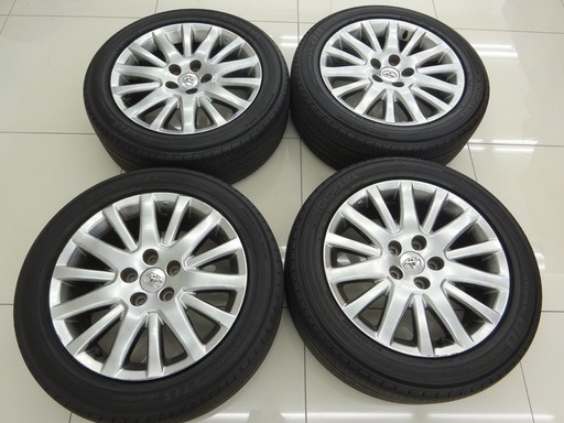 00018 トヨタ クラウンマジェスタ UZS186 純正アルミホイール＋サマータイヤ ４本