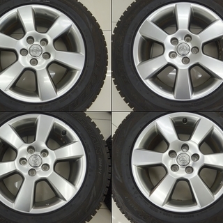 00021 トヨタ ハリアー ACU30W 純正アルミホイール＋スタッドレス ４本の画像