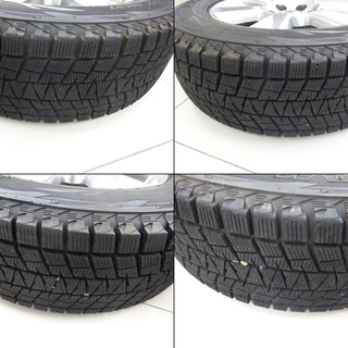 00021 トヨタ ハリアー ACU30W 純正アルミホイール＋スタッドレス ４本の画像