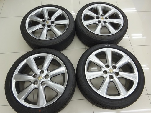 00031 トヨタ 180系 クラウン 純正アルミホイール＋サマータイヤ ４本