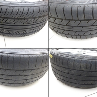 00031 トヨタ 180系 クラウン 純正アルミホイール＋サマータイヤ ４本の画像