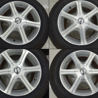 00032 日産 シーマ GF50 純正アルミホイール＋サマータイヤ ４本の画像
