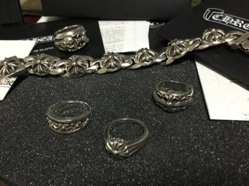 クロムハーツリング3セット