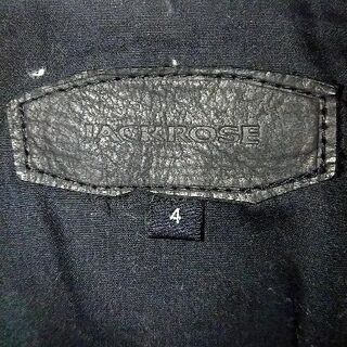 JACKROSE ジャックローズ ホワイトレザージャケットの画像