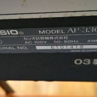 CELVIANO CASIOの電子ピアノ AP-33C の画像