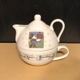 新品 ディズニー ティーフォーワン ミニーマウス 紅茶用 ポット...