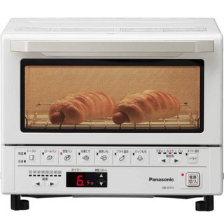新品 送料無料 パナソニック コンパクトオーブン ホワイト NB-DT51-Wの画像
