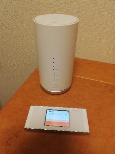 急募　WiMAX2+　HOMEL01S W05セット