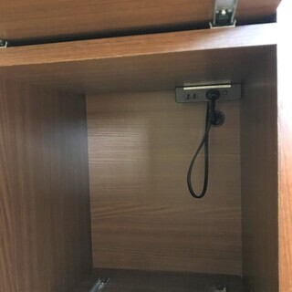 ウニコunicoキッチンカウンター　引き出し　食器棚　の画像