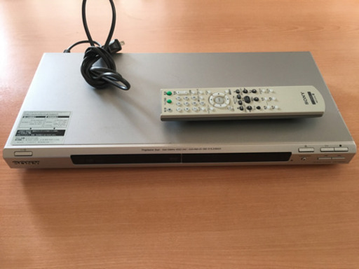 SONY DVDプレイヤー3千円→2千円値下げ