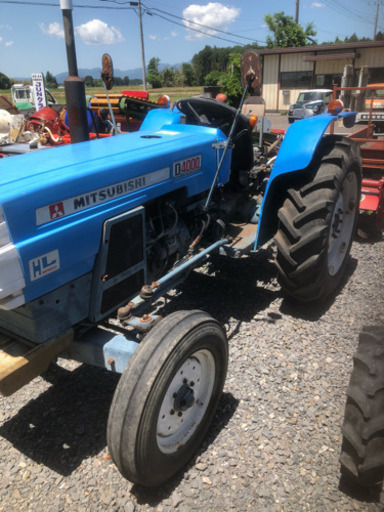 中古トラクター 三菱 D4000(ディーゼル、セル付き)