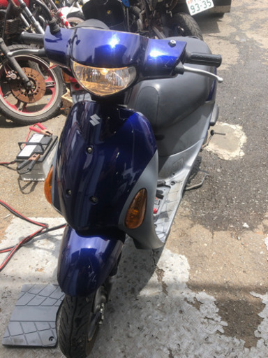 SUZUKI  レッツ4 ワンオーナー セル始動確認OK 福岡市南区