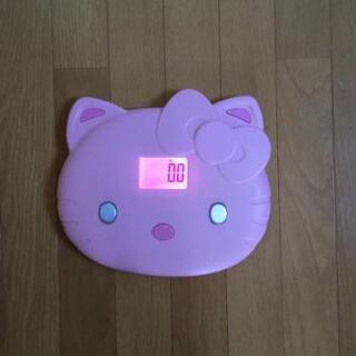 価格間違えました！最終値下げ！体重計キティちゃん