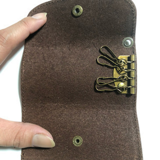 キーケース 4連 ブラウンの画像