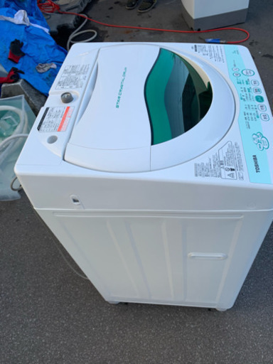TOSHIBA 5㎏ パワフル浸透洗浄で衣類の芯まで白く洗う。ツインエア 