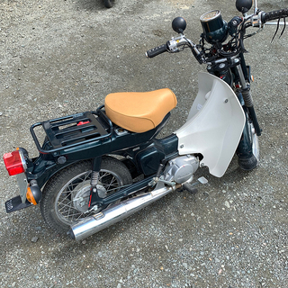 ヤマハ　V90T　YAMAHA　郵政メイト ？　90CC　原付　バイク　ジャンク　(G9anwx)の画像