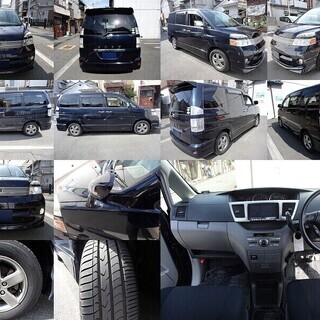 走行7.7万キロ　Ｈ18年　ヴォクシー　Z煌き　後期型　車検令和1年7月　両側パワスラ　ＨＤＤナビ　ETC　DVD視聴　ＶＯＸＹの画像