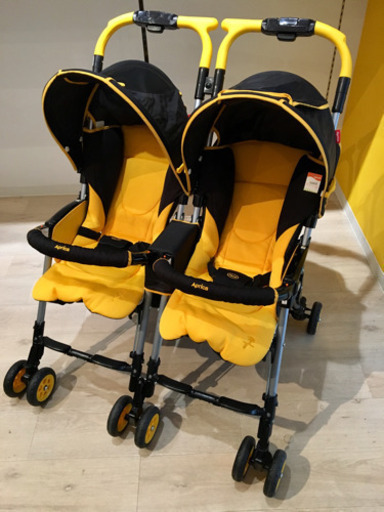 ■店頭引取限定■コンビ 二人乗り 双子用ベビーカー ネルッコベッド ツインズ