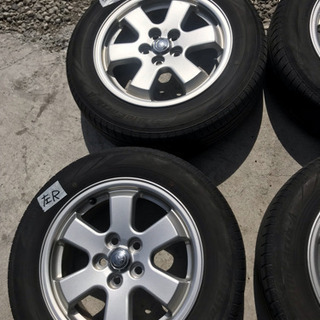 プリウス純正アルミホイール付きノーマルタイヤ★取り付け無料★の画像