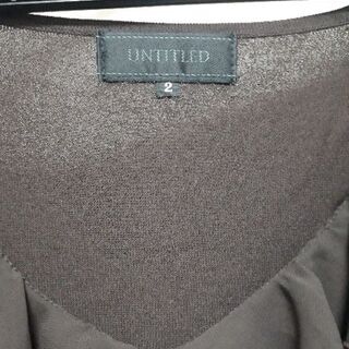 値下げ💴⤵️UNTITLEDの半袖Tシャツ🎽の画像