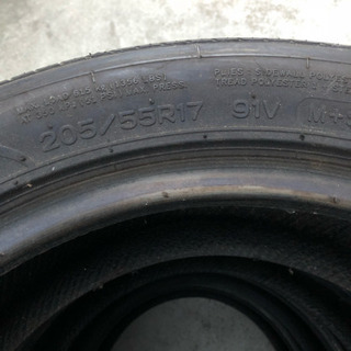 205/55r17 ナンカン AS-1 中古タイヤ ４本