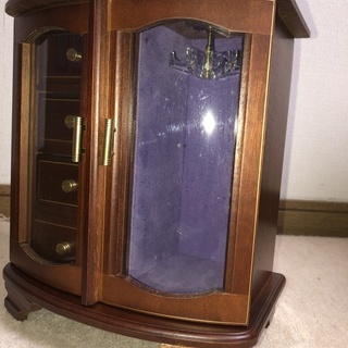 [値下げ,新品,未使用] 🌟木製 ジュエリーケース　の画像