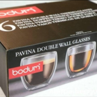 BODUMボダムダブルウォールグラスパヴィーナPAVINA6個セ...