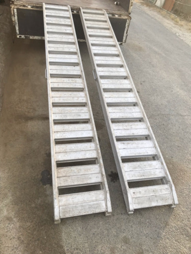 昭和 アルミブリッジ SBA型 昭和のアルミブリッジ 2枚セット 270cmX30cm 1t 美品 発送可！ 管理番号53005