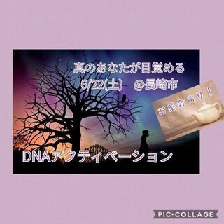 6/22(土)　DNAアクティベーション　お茶会あり