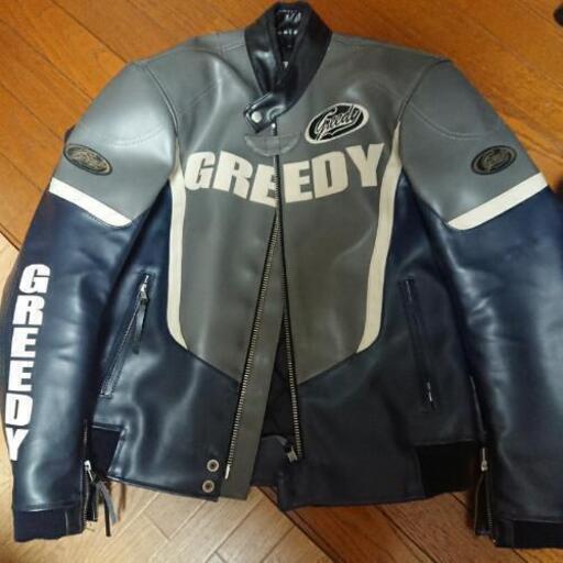 日本全国送料無料商品 | 特集 | GREEDY PUレザージャケットMサイズ 天竜川のバイクの (とっくん) ジャケット・アウター