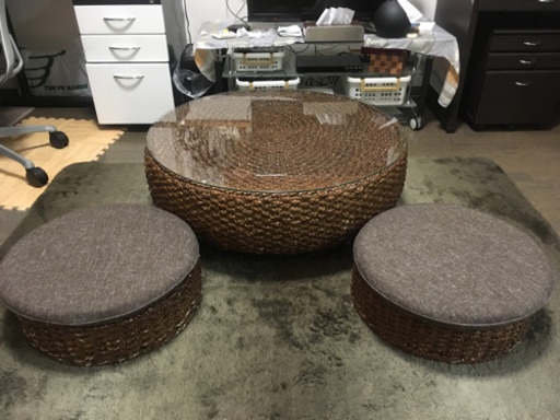 6/16迄‼️アジアンなローテーブル‼️引き取り限定‼️