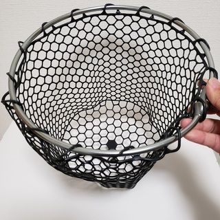 釣り　ラバーネット　30センチ（タモ網・ランディングネット）の画像