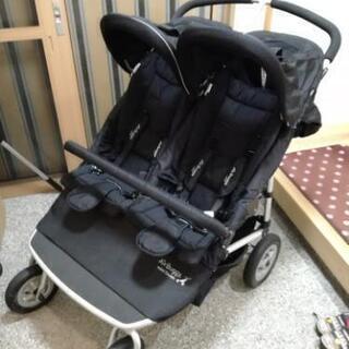 最終値下げ！ Airbuggy エアバギー ミミ ダブル ブラック ベビーカー