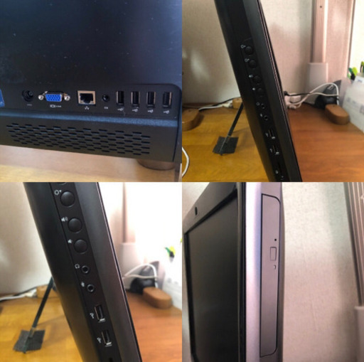 【中古デスクトップパソコン】DELL Vostro 360 Windows 10 Pro 64bit Core i5 2.5GHz 4GB 460GB DVDハイパーマルチ 23インチ 【一体型PC】