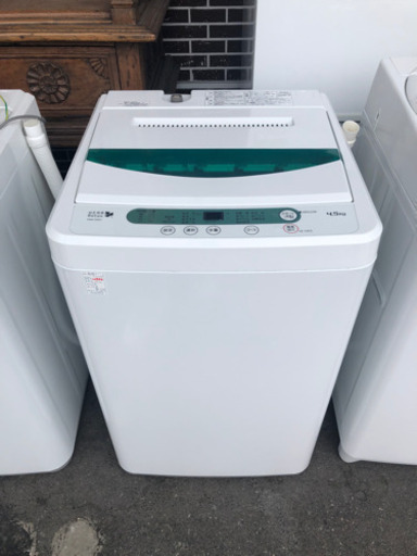 全自動洗濯機 ヤマダ電機 4.5kg 2015年製 3ヶ月保証付