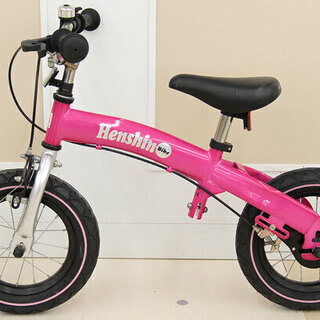 Henshin ピンクバランスバイク Henshin ピンクバランスバイク