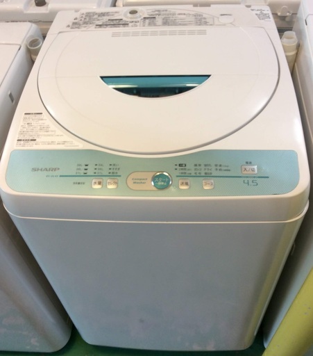 【送料無料・設置無料サービス有り】洗濯機 SHARP\tES-GL45 中古