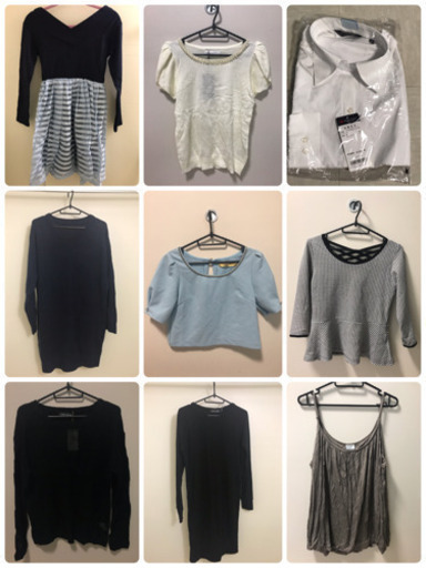 着なかった服9点＋使わなかったポーチ