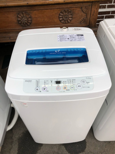 【3ヶ月保証★設置料金無料】洗濯機 2014年 ハイアール 4.2kg